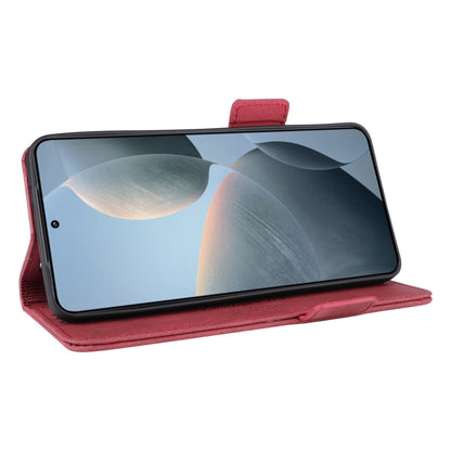 For Redmi K70 / K70 Pro Magnetic Clasp Leather Phone Case(Red) - Xiaomi Cases by PMC Jewellery | Online Shopping South Africa | PMC Jewellery | Buy Now Pay Later Mobicred