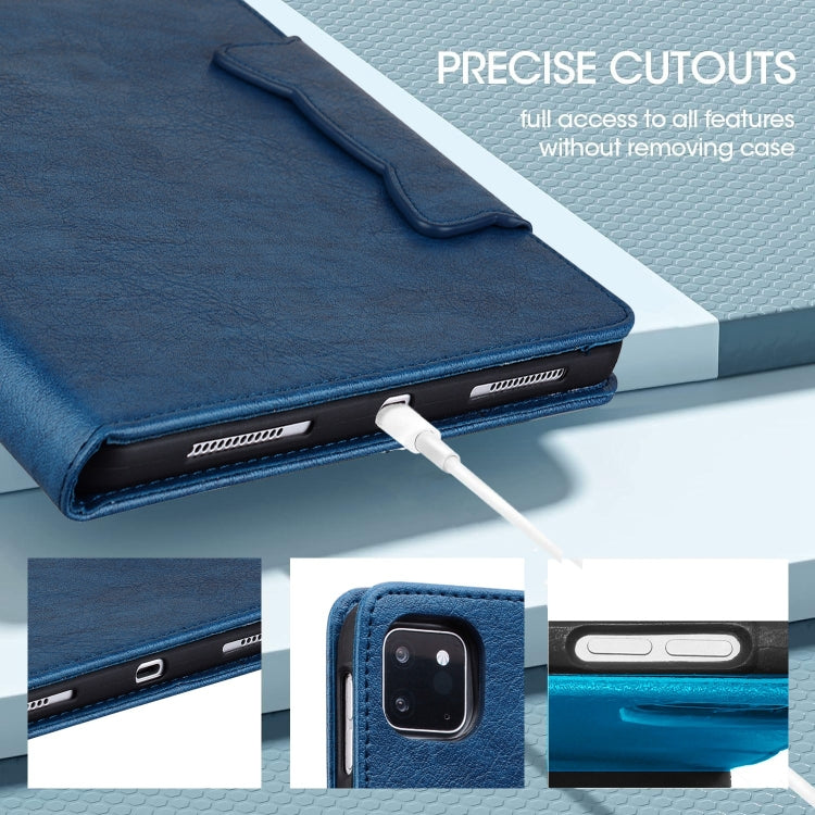 For Honor Pad 8 Cat Buckle Leather Tablet Case(Royal Blue) - Honor by PMC TechLife | Online Shopping South Africa | PMC TechLife | Buy Now Pay Later Mobicred