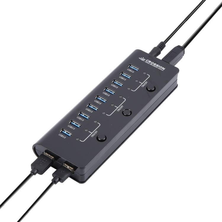 ORICO CRU3-H9C1 10 Port USB3.0 12V 4A HUB Power Adapter, Plug:UK Plug - Power Supply by ORICO | Online Shopping South Africa | PMC Jewellery | Buy Now Pay Later Mobicred