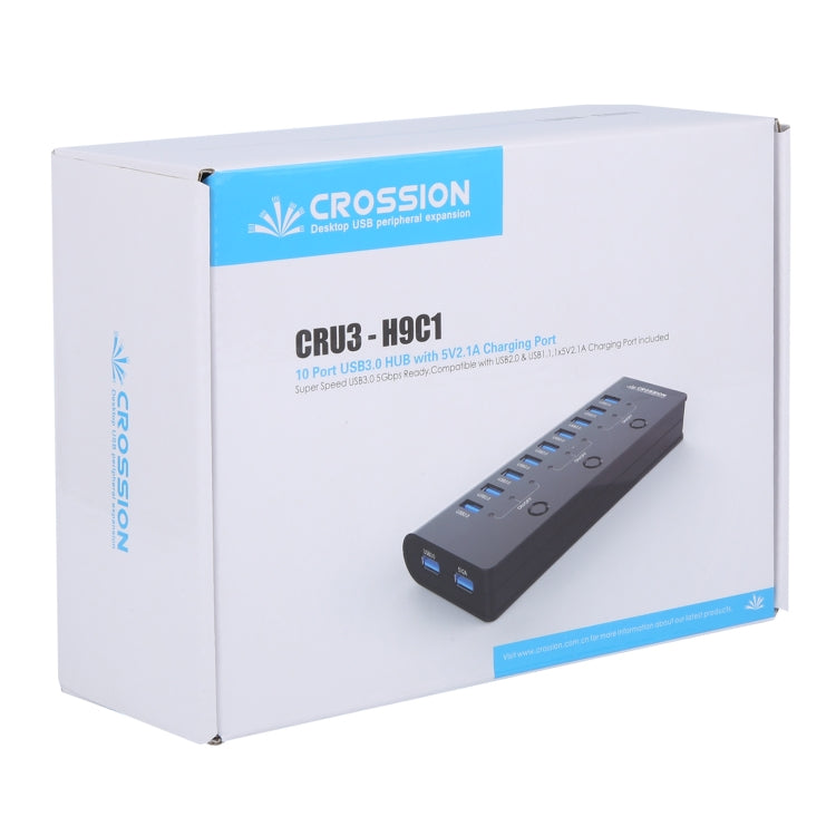 ORICO CRU3-H9C1 10 Port USB3.0 12V 4A HUB Power Adapter, Plug:US Plug - Power Supply by ORICO | Online Shopping South Africa | PMC Jewellery | Buy Now Pay Later Mobicred