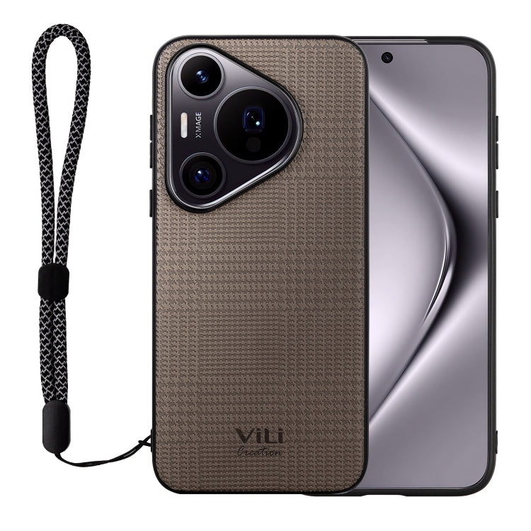 For Huawei Pura 70 ViLi TH Series Shockproof Phone Case(Grey) - Huawei Cases by ViLi | Online Shopping South Africa | PMC Jewellery | Buy Now Pay Later Mobicred