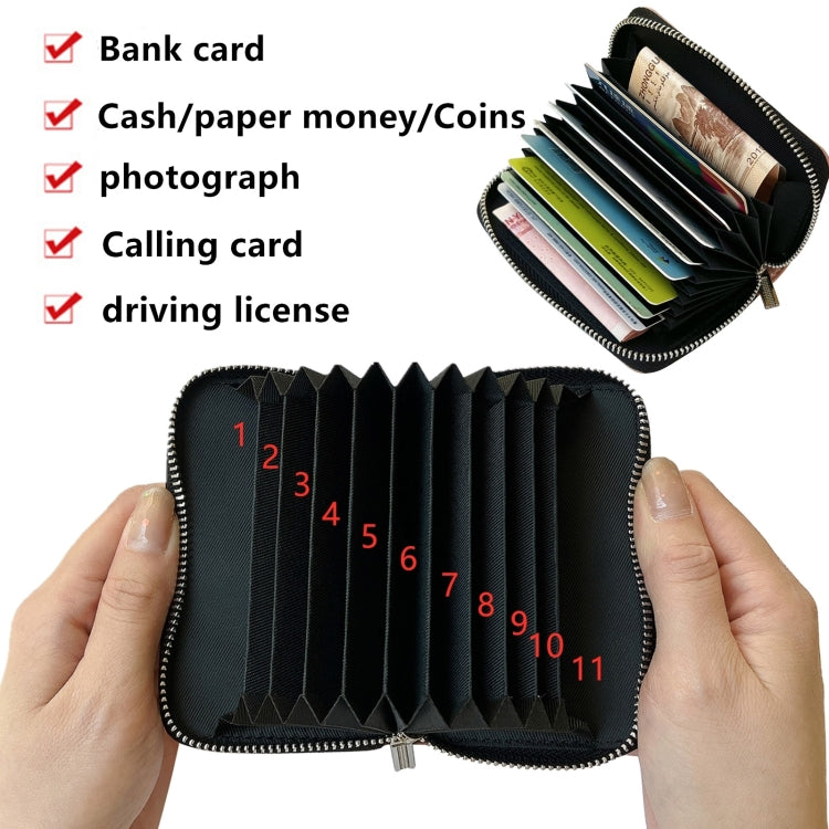 For Google Pixel 8 Solid Color Zipper 11-Card Slots Bag Phone Case with Lanyard(Blue) - free shipping - PMC TechLife - Order now!