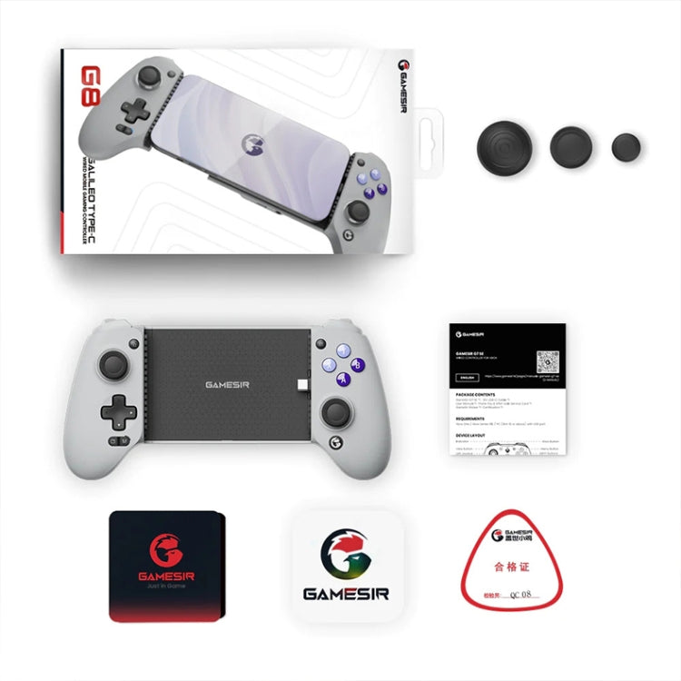 GameSir G8 Sagittarius USB-C / Type-C Mobile Game Controller for Android / Hongmeng / iPhone 15 Series - free shipping - PMc TechLife - Order now!