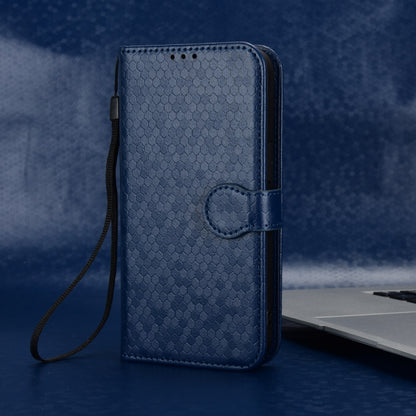 For Ulefone Note 20 Pro Honeycomb Dot Texture Leather Phone Case(Blue) - Ulefone Cases by PMC Jewellery | Online Shopping South Africa | PMC Jewellery | Buy Now Pay Later Mobicred