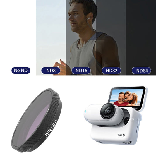 For Insta360 GO 3S JUNESTAR Camera Lens Filter, Filter:ND16 - Len Accessories by JSR | Online Shopping South Africa | PMC Jewellery | Buy Now Pay Later Mobicred