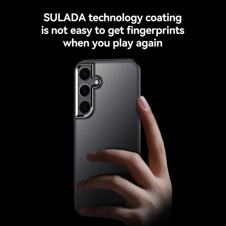 For Samsung Galaxy S24 Ultra 5G 5G SULADA Skin Feel Matte Shockproof Phone Case(Purple) - Galaxy S24 Ultra 5G Cases by SULADA | Online Shopping South Africa | PMC Jewellery | Buy Now Pay Later Mobicred