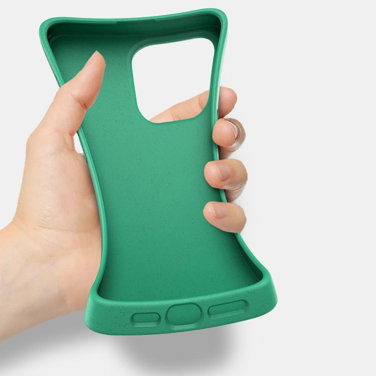 For iPhone 16 Pro Wheat Straw TPU Phone Case(Blue) - free shipping - PMC TechLife - Order now!