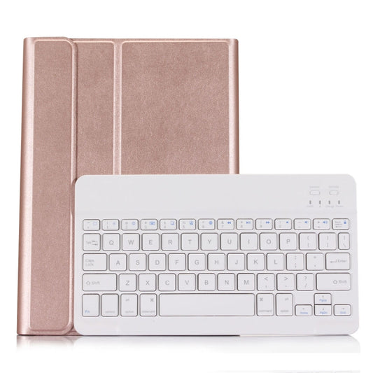 ST870S For Samsung Galaxy Tab S7 T870/T875 11 inch 2020 Ultra-thin Detachable Bluetooth Keyboard Leather Tablet Case with Stand & Sleep Function & Backlight(Rose Gold) - Samsung Keyboard by PMC Jewellery | Online Shopping South Africa | PMC Jewellery