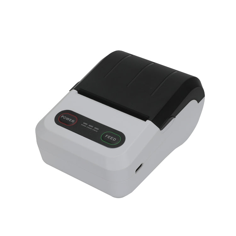 BT-583 58mm USB-C/Type-C + Bluetooth Portable Thermal Printer, Specification:EU Plug(Black White) - Printer by PMC Jewellery | Online Shopping South Africa | PMC Jewellery | Buy Now Pay Later Mobicred