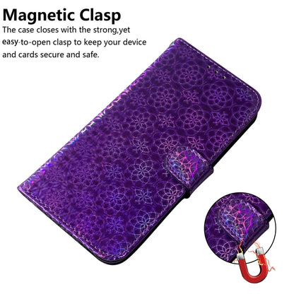 For Xiaomi Redmi K70 / K70 Pro Colorful Magnetic Buckle Leather Phone Case(Purple) - K70 Cases by PMC Jewellery | Online Shopping South Africa | PMC Jewellery | Buy Now Pay Later Mobicred