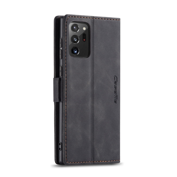 For Samsung Galaxy Note20 Ultra CaseMe Multifunctional Horizontal Flip Leather Case, with Card Slot & Holder & Wallet(Black) - Galaxy Phone Cases by CaseMe | Online Shopping South Africa | PMC Jewellery | Buy Now Pay Later Mobicred