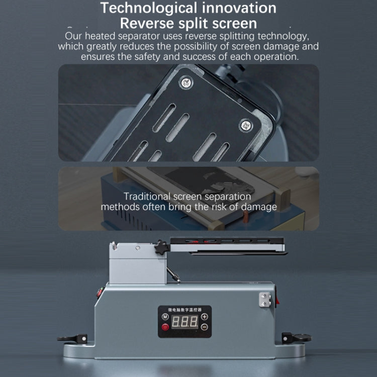 TBK 988X Thermostatic Heating Screen Separator, Plug:EU Plug - free shipping - PMC TechLife - Order now!