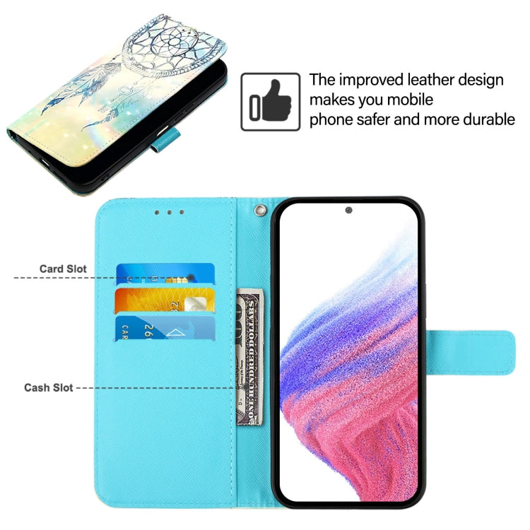 For Blackview A52 3D Painting Horizontal Flip Leather Phone Case(Dream Wind Chimes) - More Brand by PMC TechLife | Online Shopping South Africa | PMC TechLife | Buy Now Pay Later Mobicred