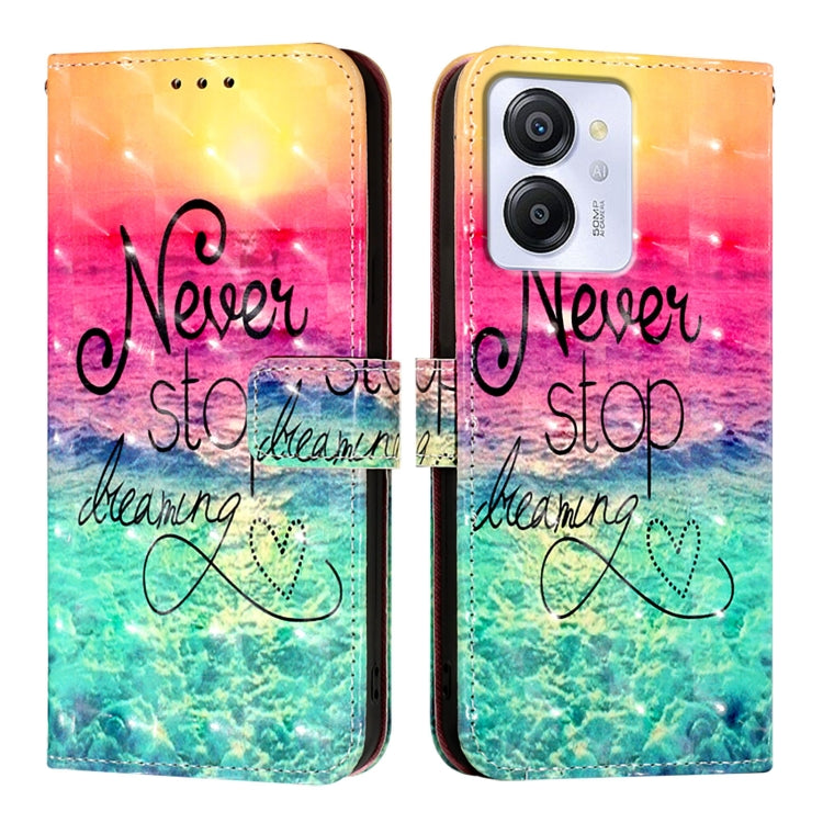 For Blackview Color 8 3D Painting Horizontal Flip Leather Phone Case(Chasing Dreams) - More Brand by PMC Jewellery | Online Shopping South Africa | PMC Jewellery | Buy Now Pay Later Mobicred