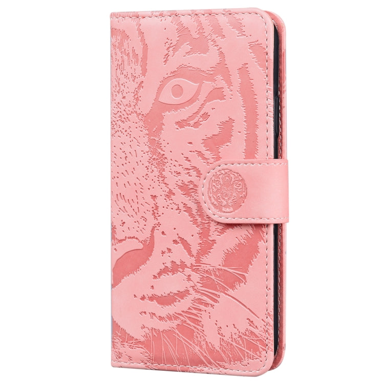 For Redmi K70 / K70 Pro Tiger Embossing Pattern Flip Leather Phone Case(Pink) - K70 Cases by PMC Jewellery | Online Shopping South Africa | PMC Jewellery | Buy Now Pay Later Mobicred