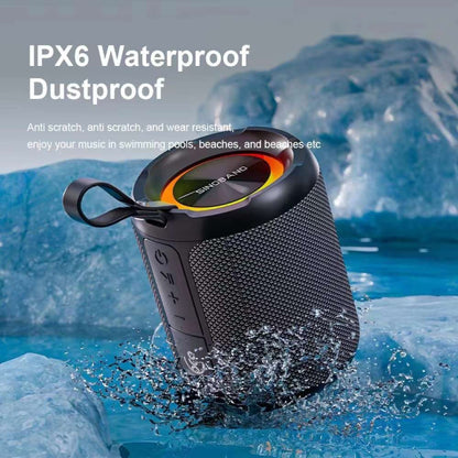 XDOBO Sinoband 3 Kingdoms 40W Bass IPX6 Outdoor Waterproof RGB Bluetooth Speaker(Black) - Waterproof Speaker by XDOBO | Online Shopping South Africa | PMC Jewellery | Buy Now Pay Later Mobicred