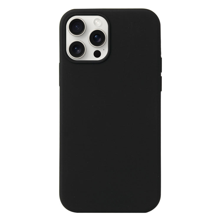 For iPhone 16 Pro Liquid Silicone Phone Case(Black) - free shipping - PMC TechLife - Order now!