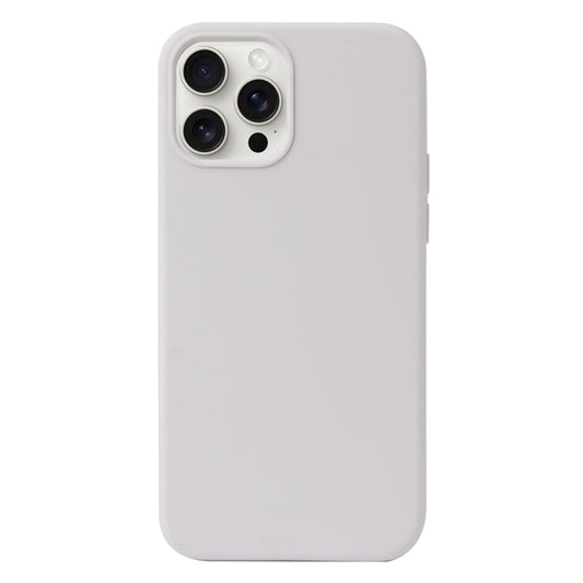 For iPhone 16 Pro Max Liquid Silicone Phone Case(White) - iPhone 16 Pro Max Cases by PMC Jewellery | Online Shopping South Africa | PMC Jewellery | Buy Now Pay Later Mobicred