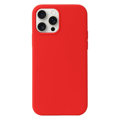 For iPhone 16 Pro Max Liquid Silicone Phone Case(Red) - iPhone 16 Pro Max Cases by PMC Jewellery | Online Shopping South Africa | PMC Jewellery | Buy Now Pay Later Mobicred