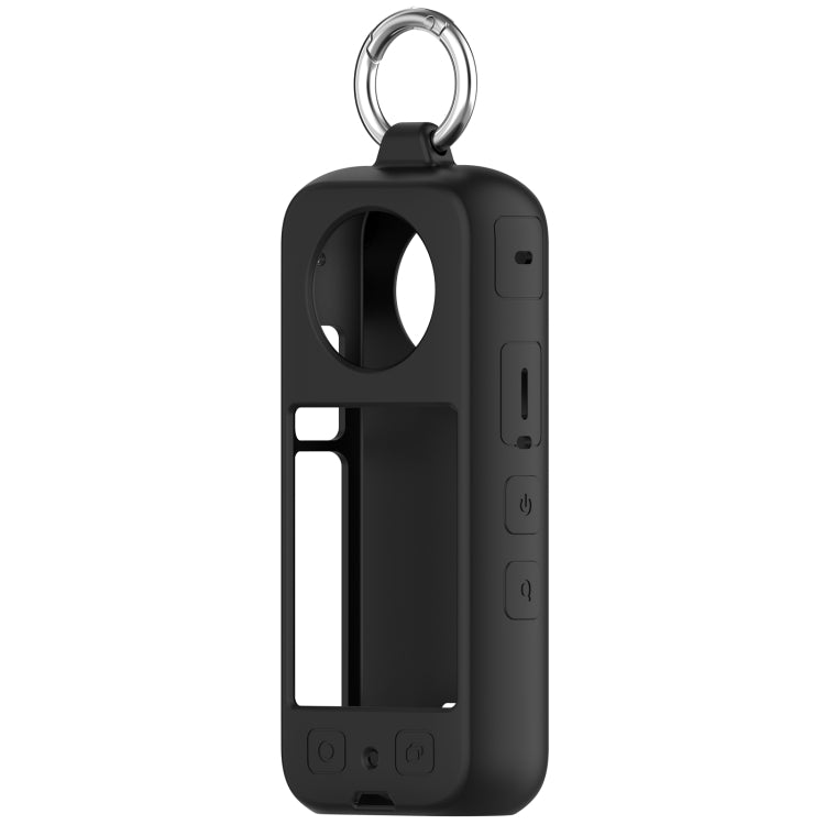 For Insta360 X3 Portable Silicone Protective Case(Black) - Case & Bags by PMC Jewellery | Online Shopping South Africa | PMC Jewellery | Buy Now Pay Later Mobicred