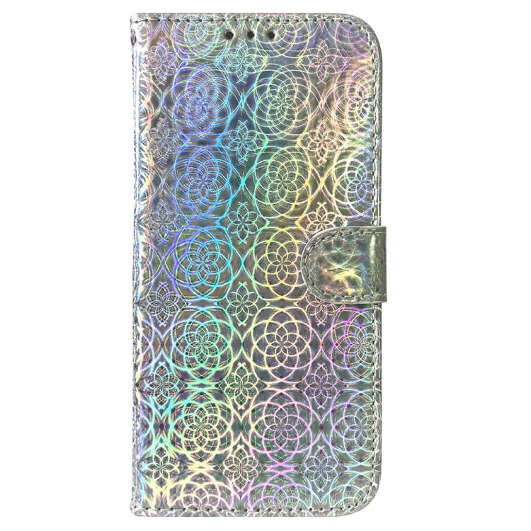 For Samsung Galaxy S25 Ultra 5G Colorful Magnetic Buckle Leather Phone Case(Silver) - Galaxy S25 Ultra 5G Cases by PMC Jewellery | Online Shopping South Africa | PMC Jewellery | Buy Now Pay Later Mobicred