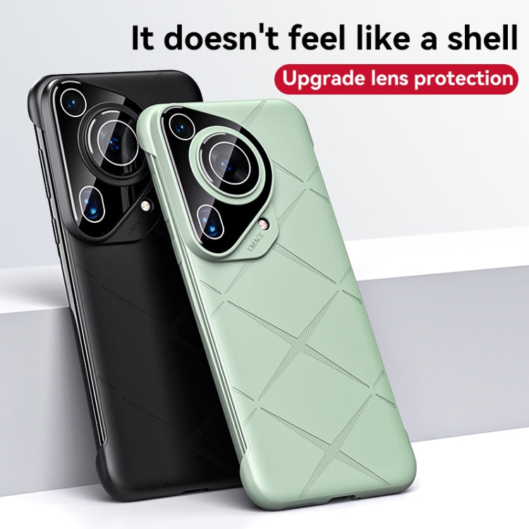 For Huawei Pura 70 Borderless Upshrink Camera Protection Phone Case(Black) - Huawei Cases by PMC Jewellery | Online Shopping South Africa | PMC Jewellery | Buy Now Pay Later Mobicred