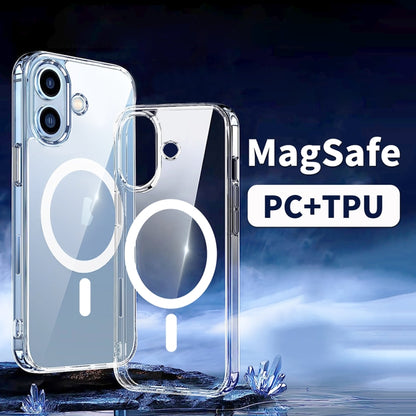 For iPhone 16 Pro Max ViLi MAG-C Series MagSafe Magnetic PC + TPU Phone Case(Transparent) - iPhone 16 Pro Max Cases by ViLi | Online Shopping South Africa | PMC Jewellery | Buy Now Pay Later Mobicred