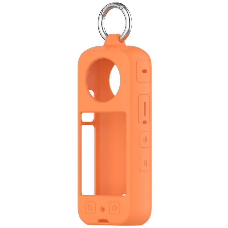 For Insta 360 X4 Portable Silicone Protective Case(Orange) - Case & Bags by PMC TechLife | Online Shopping South Africa | PMC TechLife | Buy Now Pay Later Mobicred