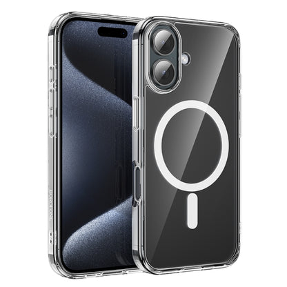 For iPhone 16 BOROFONE BI5 Ice Shield Series MagSafe Magnetic Phone Case(Transparent) - iPhone 16 Cases by Borofone | Online Shopping South Africa | PMC Jewellery | Buy Now Pay Later Mobicred