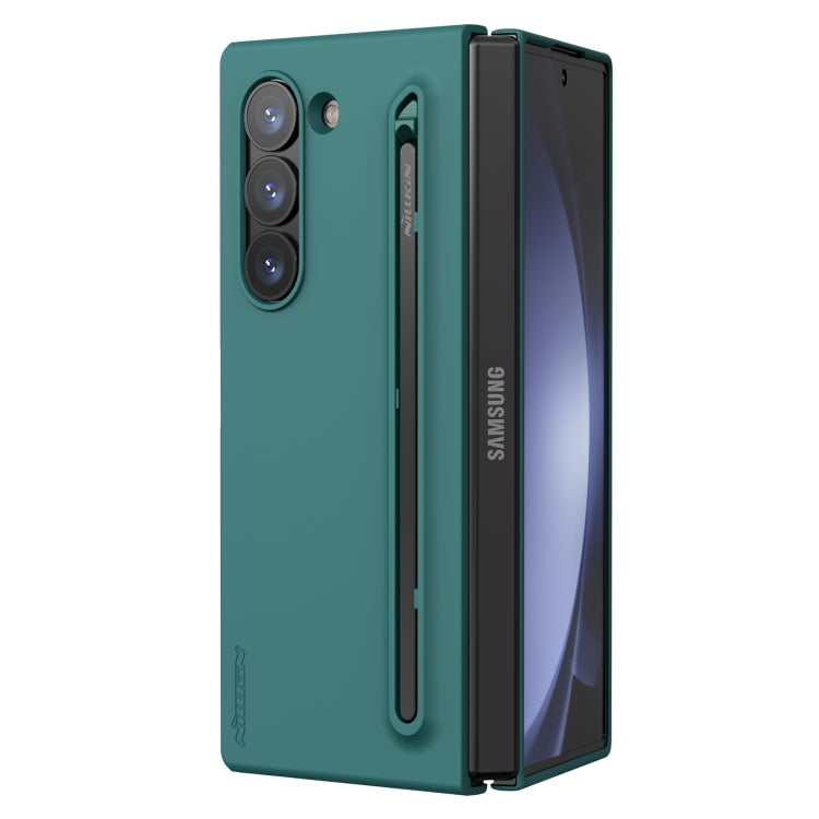 For Samsung Galaxy Z Fold6 5G NILLKIN Flex Pure PC + Liquid Silicone Phone Case with S Pen(Green) - Galaxy Z Fold6 5G Cases by NILLKIN | Online Shopping South Africa | PMC Jewellery | Buy Now Pay Later Mobicred