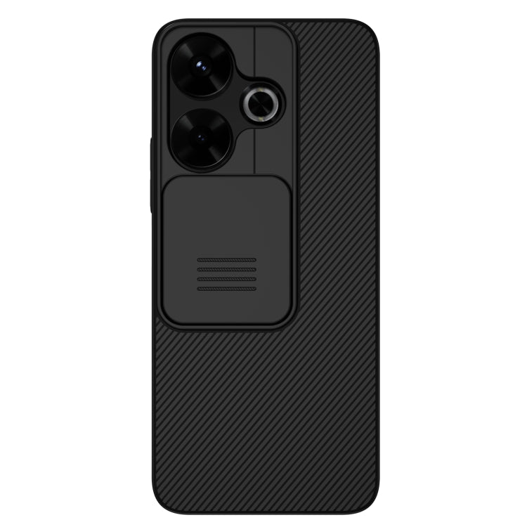 For Redmi Note 13R 5G / 13 4G NILLKIN Black Mirror Series Camshield PC Phone Case(Black) - Redmi 13 Cases by NILLKIN | Online Shopping South Africa | PMC Jewellery | Buy Now Pay Later Mobicred