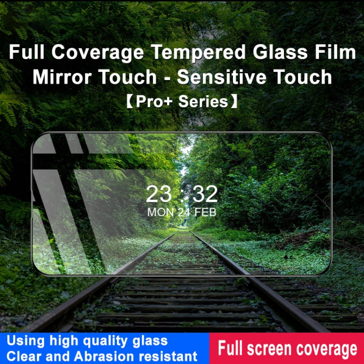 For iPhone 16 Pro Max imak 9H Surface Hardness Full Screen Tempered Glass Film Pro+ Series - iPhone 16 Pro Max Tempered Glass by imak | Online Shopping South Africa | PMC Jewellery | Buy Now Pay Later Mobicred