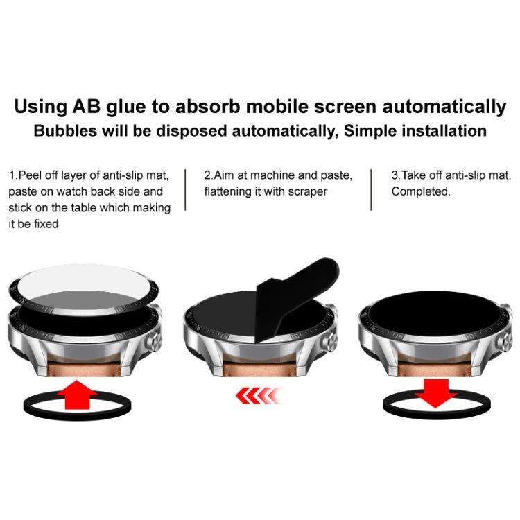 For Nothing CMF Watch3 Pro IMAK Plexiglass HD Watch Protective Film - free shipping - PMC TechLife - Order now!