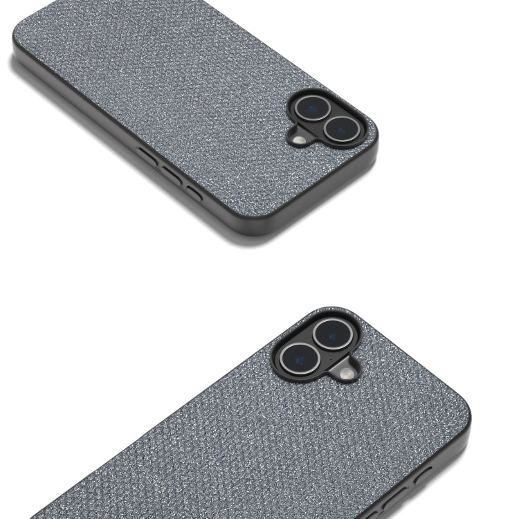 For iPhone 16 Plus Diamond Black Frame Phone Case(Jewel Black) - iPhone 16 Plus Cases by PMC TechLife | Online Shopping South Africa | PMC TechLife | Buy Now Pay Later Mobicred