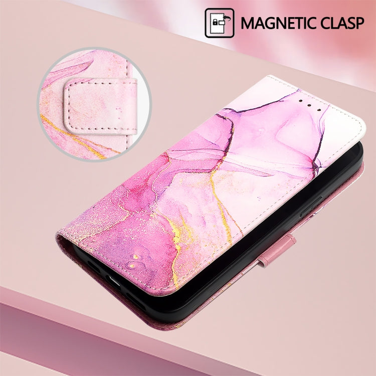 For Redmi K70 Ultra 5G Global PT003 Marble Pattern Flip Leather Phone Case(Pink Purple Gold) - Xiaomi Cases by PMC Jewellery | Online Shopping South Africa | PMC Jewellery | Buy Now Pay Later Mobicred