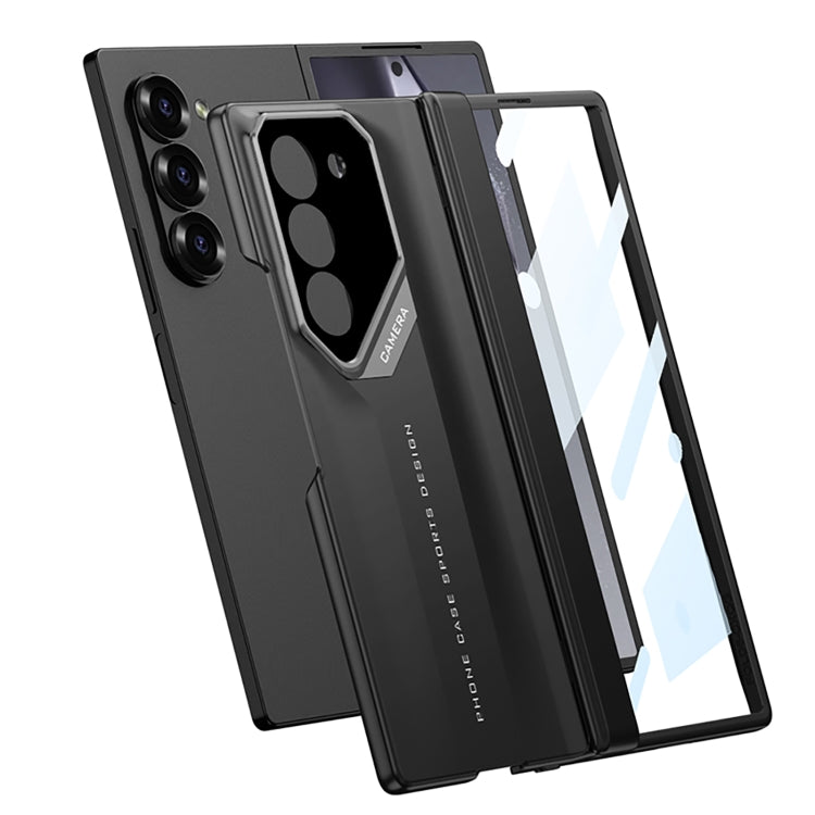 For Samsung Galaxy Z Fold6 GKK Integrated Folding Supercar Phone Case(Black) - Galaxy Z Fold6 5G Cases by GKK | Online Shopping South Africa | PMC Jewellery | Buy Now Pay Later Mobicred