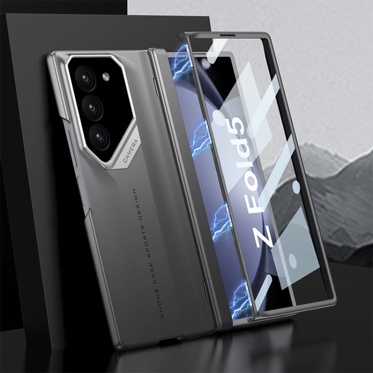 For Samsung Galaxy Z Fold5 GKK Integrated Folding Supercar Phone Case(Grey) - Galaxy Z Fold5 Cases by GKK | Online Shopping South Africa | PMC Jewellery | Buy Now Pay Later Mobicred