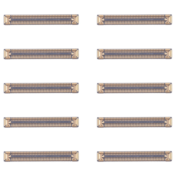 For Samsung Galaxy A25 SM-A256B 10pcs Motherboard LCD Display FPC Connector - Galaxy A Series Parts by PMC Jewellery | Online Shopping South Africa | PMC Jewellery | Buy Now Pay Later Mobicred