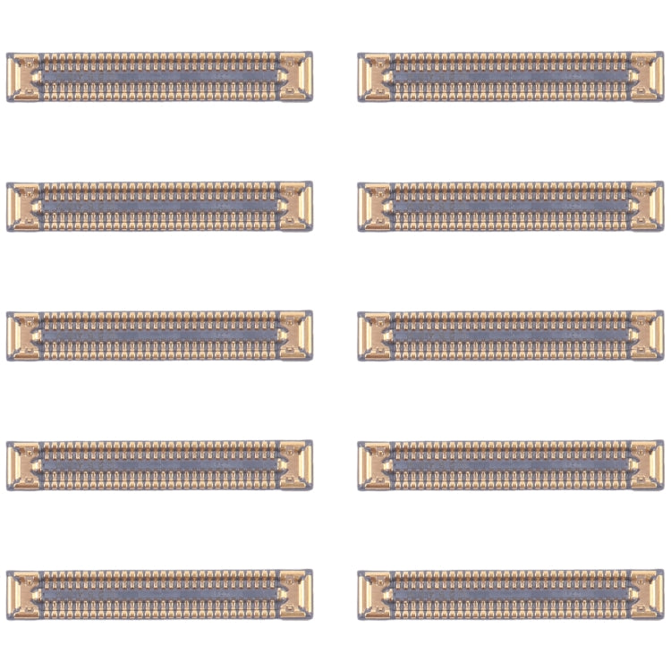 For Samsung Galaxy S22 5G SM-S901B 10pcs Motherboard LCD Display FPC Connector - Galaxy S Series Parts by PMC Jewellery | Online Shopping South Africa | PMC Jewellery | Buy Now Pay Later Mobicred