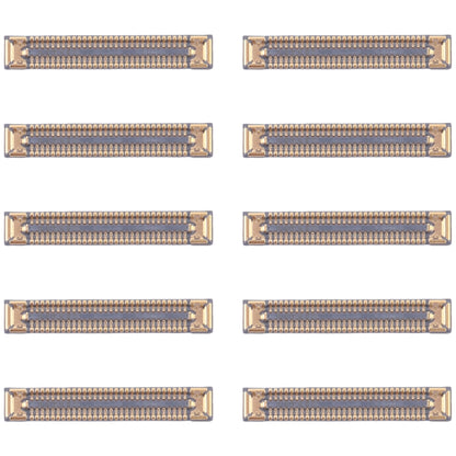 For Samsung Galaxy S22 5G SM-S901B 10pcs Motherboard LCD Display FPC Connector - Galaxy S Series Parts by PMC Jewellery | Online Shopping South Africa | PMC Jewellery | Buy Now Pay Later Mobicred