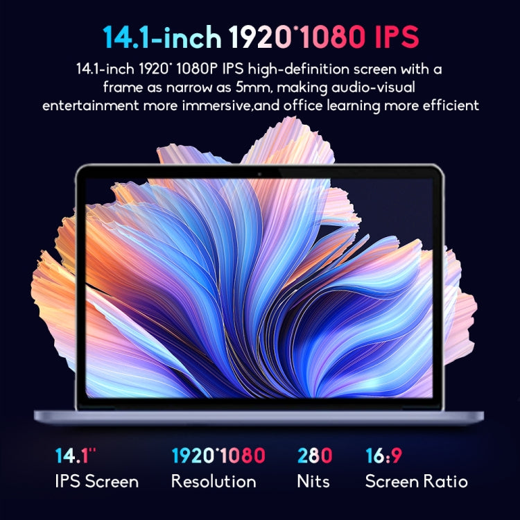 Ninkear N14 Pro 14.1 inch Laptop, 16GB+512GB, Windows 11 12th Intel Core i5-12450H 8 Core(EU Plug) - Others by Ninkear | Online Shopping South Africa | PMC Jewellery | Buy Now Pay Later Mobicred