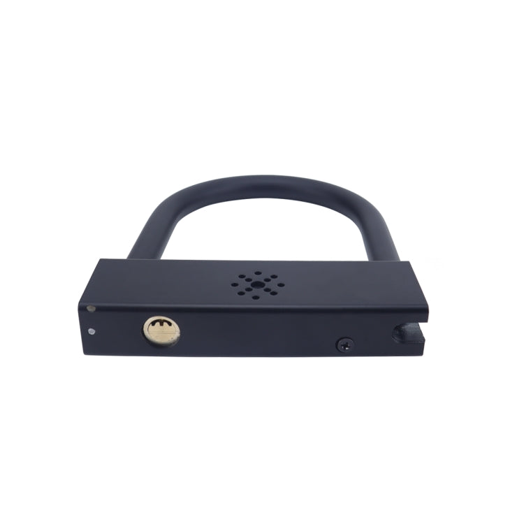 Car U-shaped Anti-theft Alarm Lock(Black) - Security Alarm System by PMC Jewellery | Online Shopping South Africa | PMC Jewellery | Buy Now Pay Later Mobicred