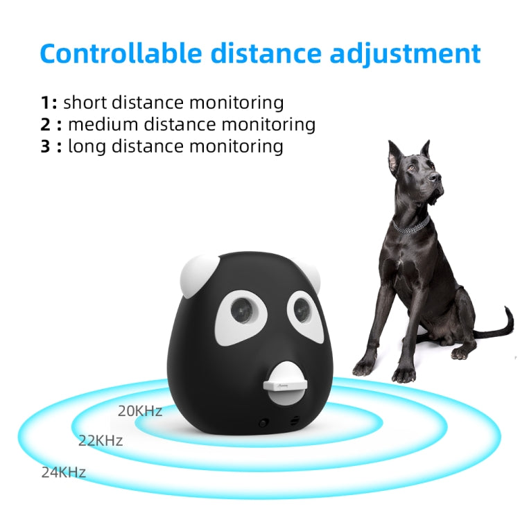 Outdoor Powerful Ultrasonic Bark Stopper Dog Training Device(Black) - Training Aids by PMC TechLife | Online Shopping South Africa | PMC TechLife | Buy Now Pay Later Mobicred