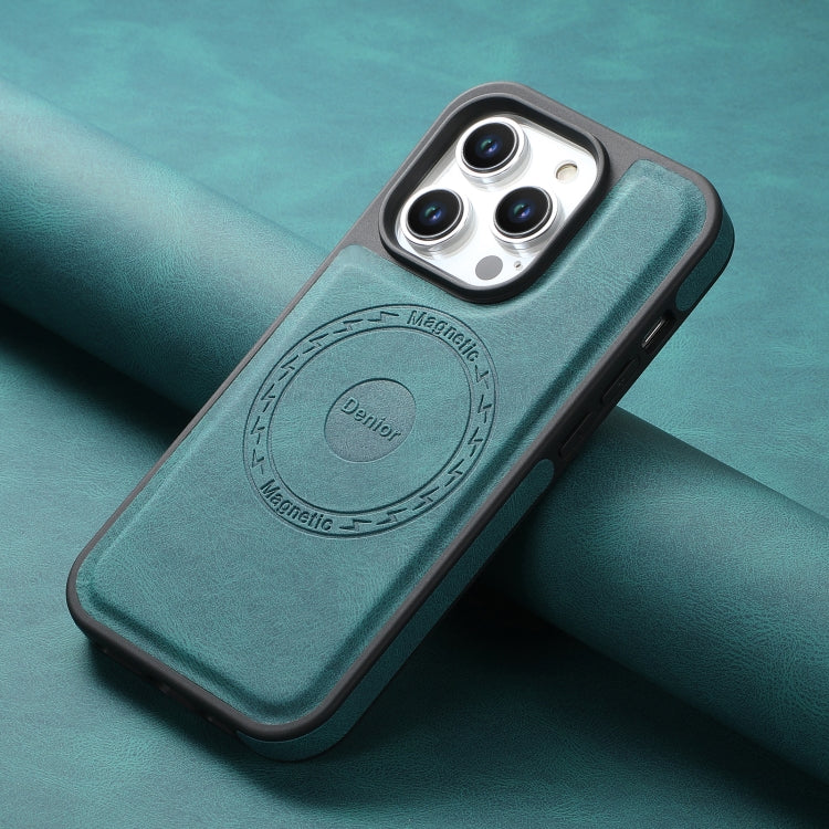 For iPhone 16 Pro Max Denior A13 Skin Feel MagSafe Phone Case(Blue) - iPhone 16 Pro Max Cases by Denior | Online Shopping South Africa | PMC TechLife | Buy Now Pay Later Mobicred