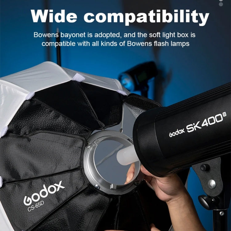 Godox Folding Lantern Softbox Bowens Mount Softbox, Model:CS-65D - free shipping - PMC TechLife - Order now!