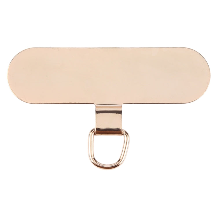 Oval Metal Mobile Phone Lanyard Fixing Gasket(Gold) - free shipping - PMc TechLife - Order now!
