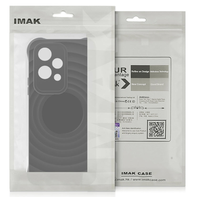 For Motorola Edge 2024 IMAK UC-6 Series Manbo Frosting Soft Phone Case(Black) - Motorola Cases by imak | Online Shopping South Africa | PMC Jewellery | Buy Now Pay Later Mobicred