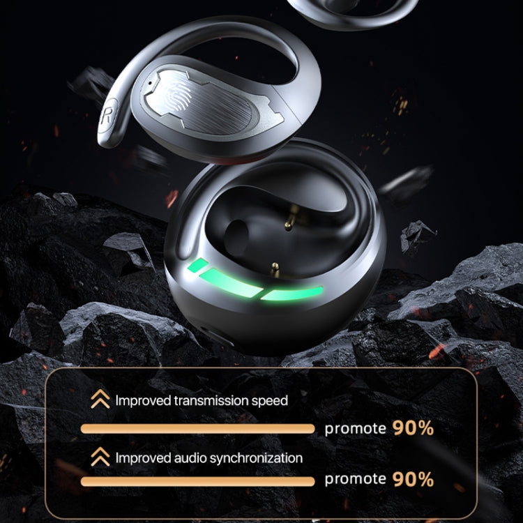 I19 Mechanical Planet Ear-Mounted Wireless Bluetooth Earphone(Black) - Bluetooth Earphone by PMC Jewellery | Online Shopping South Africa | PMC Jewellery | Buy Now Pay Later Mobicred