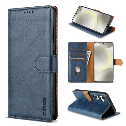 For Samsung Galaxy S24+ 5G N.BEKUS CSJ-P1 Solid Color Leather Phone Case(Blue) - Galaxy S24+ 5G Cases by N.BEKUS | Online Shopping South Africa | PMC Jewellery | Buy Now Pay Later Mobicred