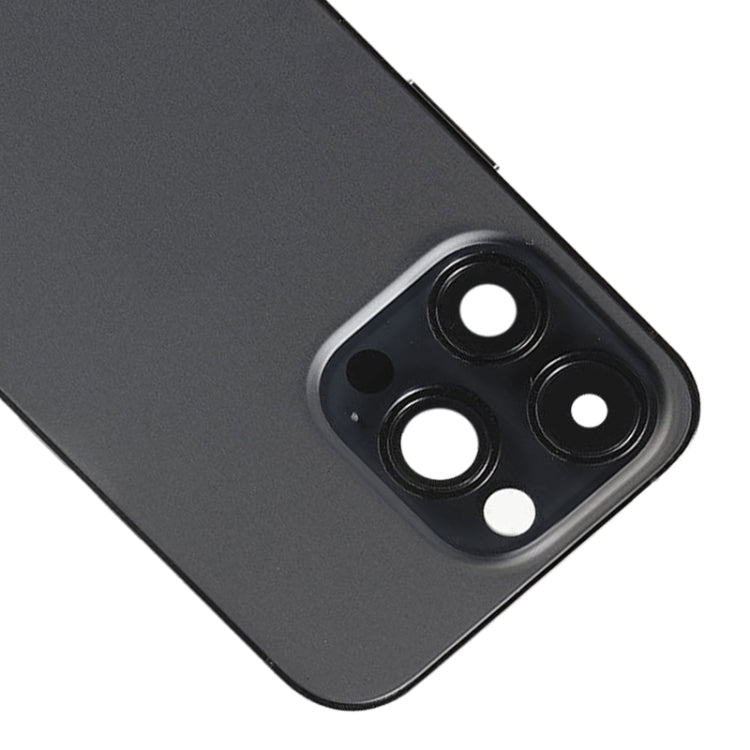 For iPhone 14 Pro Battery Back Cover with Side Keys & Card Tray, Version:US Version(Black) - free shipping - PMC Jewellery - Order now!